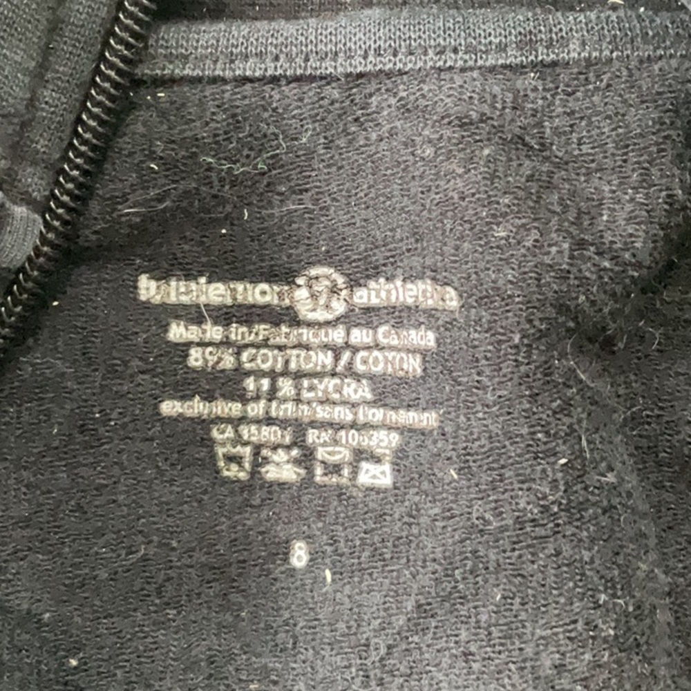 Vintage Lululemon black jacket Size M - Picture 2 of 2